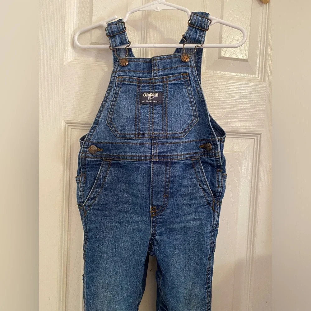 Oshkosh B’Gosh Stretch Denim Overalls